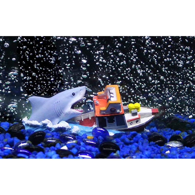 Penn Plax Jaws 2-Piece Aquarium Ornament Bundle | Wayfair